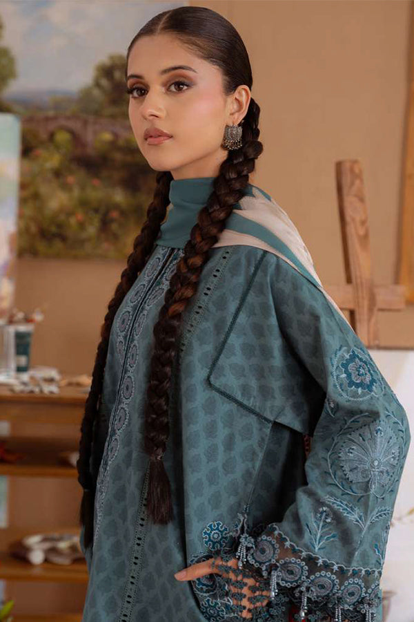 Saira Rizwan Unstitched Lawn`25 SRL#08 B