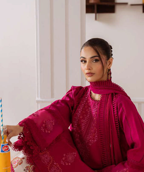 Saira Rizwan Unstitched Lawn`25 SRL#03 B