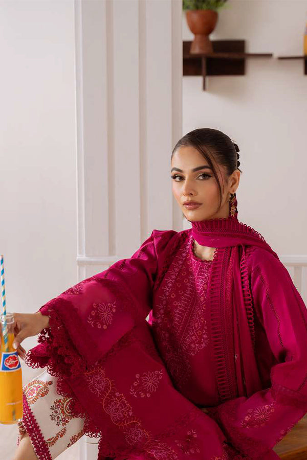 Saira Rizwan Unstitched Lawn`25 SRL#03 B