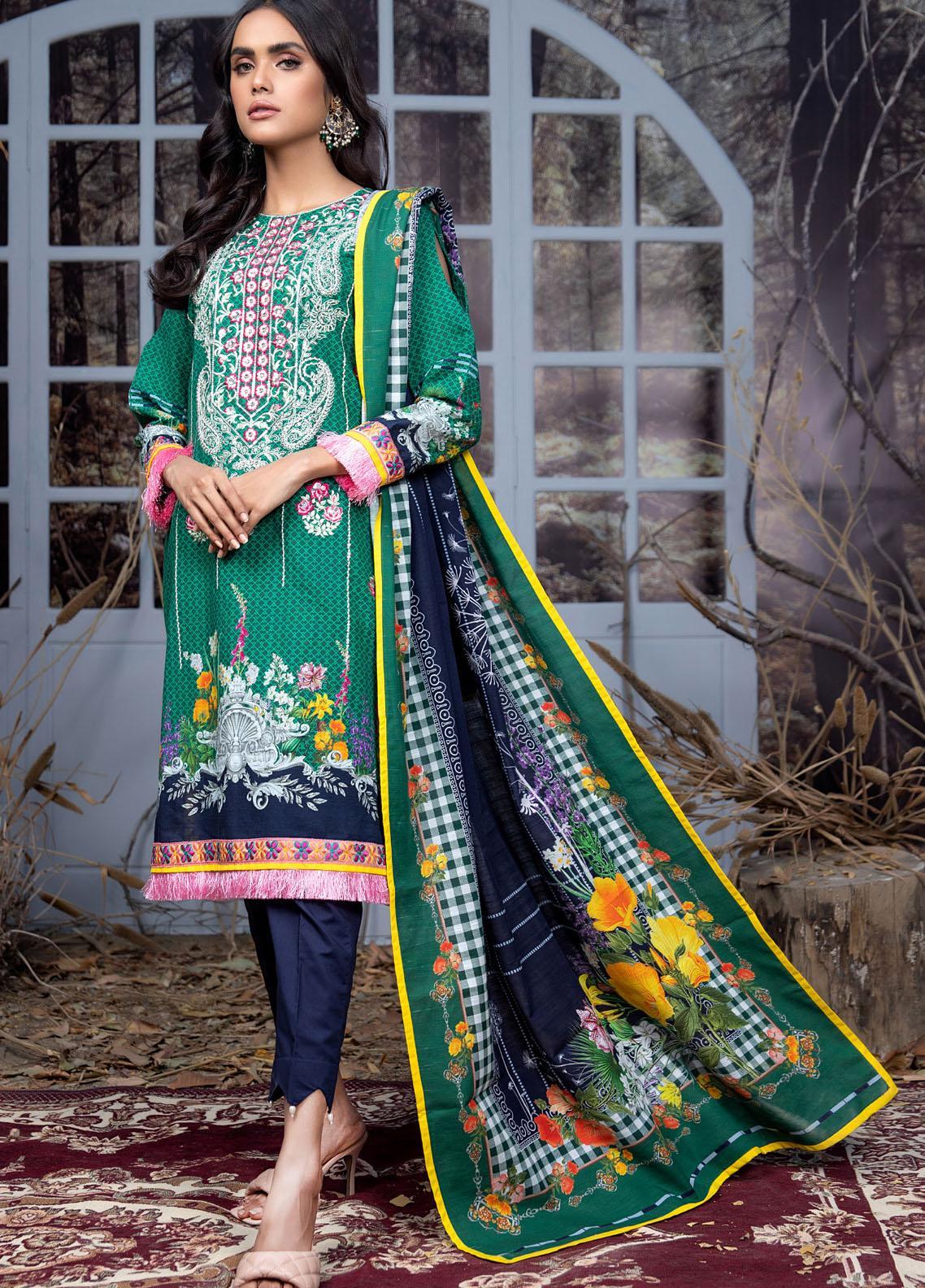 Salina Ex/Khaddar Emb'20 D#8