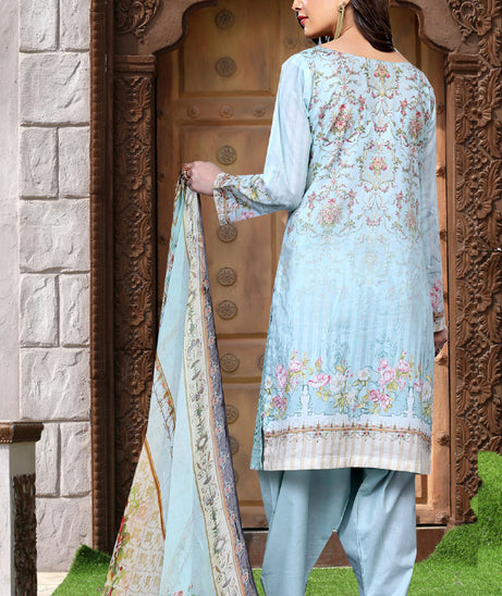 Sana Lakhany Emb Lawn'23 V#1 (Cream)
