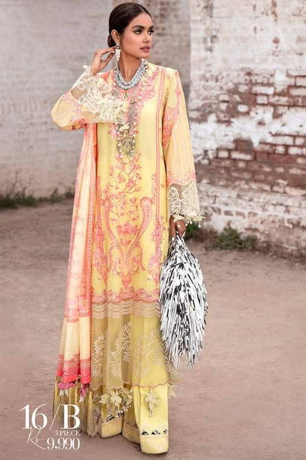 Sana Safinaz Luxury Lawn`21 D#16B