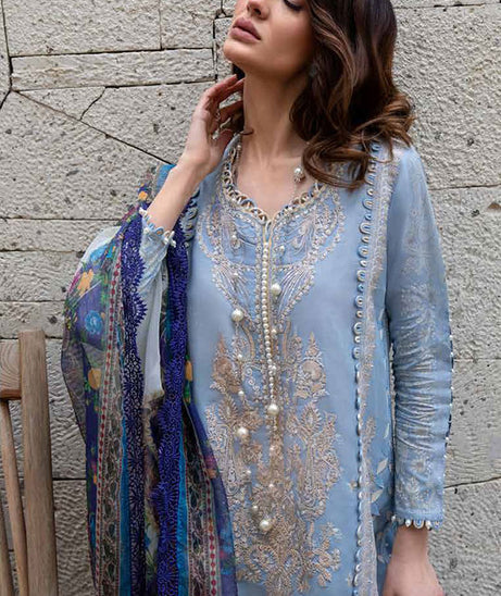 Sana Safinaz Muzlin Lawn`22 D#07-A
