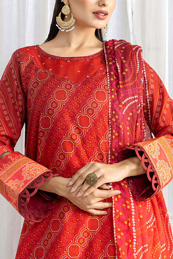 Sana & Sara Chunri Lawn`25 D#254