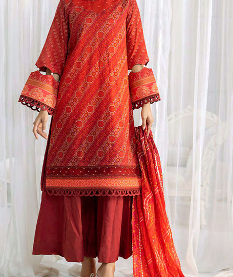 Sana & Sara Chunri Lawn`25 D#254