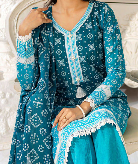 Sana & Sara Chunri Lawn`25 D#255