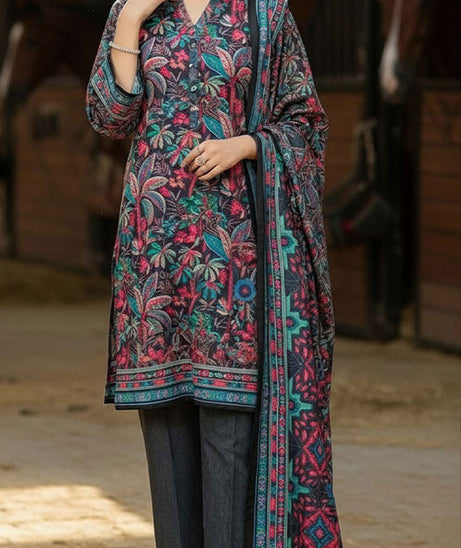 Sana & Sara Print Khaddar`25 D#220