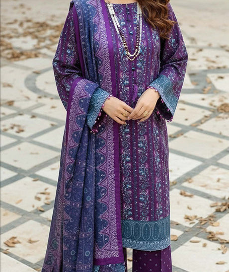 Sana & Sara Print Khaddar`25 D#226