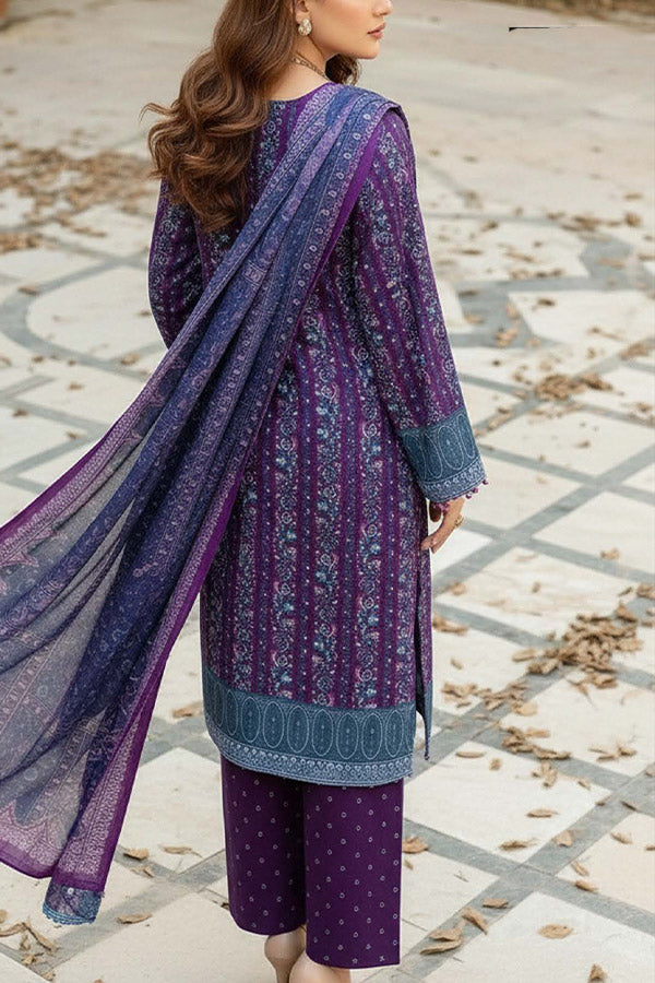 Sana & Sara Print Khaddar`25 D#226