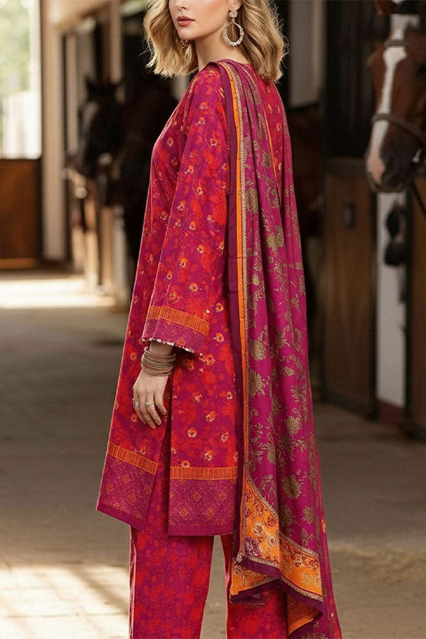 Sana & Sara Print Khaddar`25 D#233