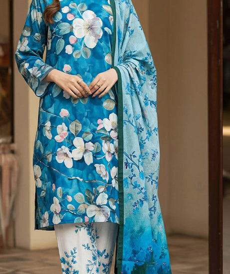 Sana & Sara Print Khaddar`25 D#238