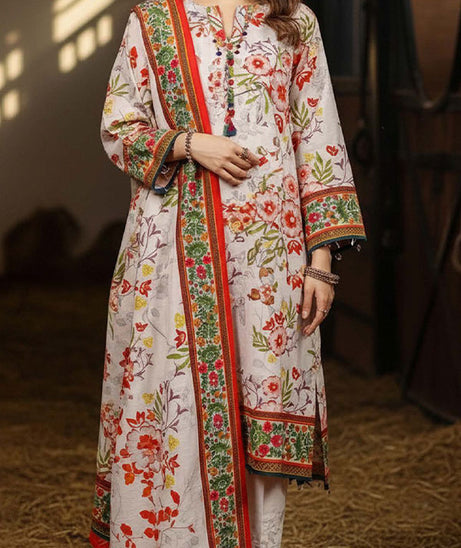 Sana & Sara Print Khaddar`25 D#239