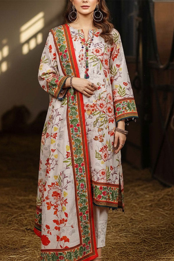 Sana & Sara Print Khaddar`25 D#239