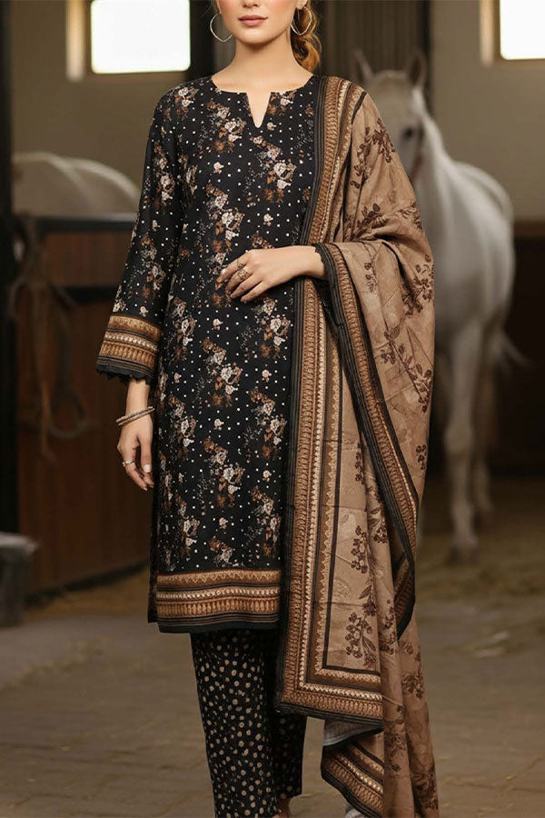 Sana & Sara Print Khaddar`25 D#248