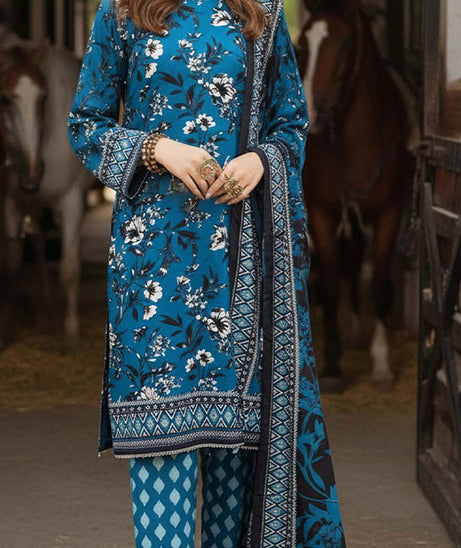 Sana & Sara Print Khaddar`25 D#249