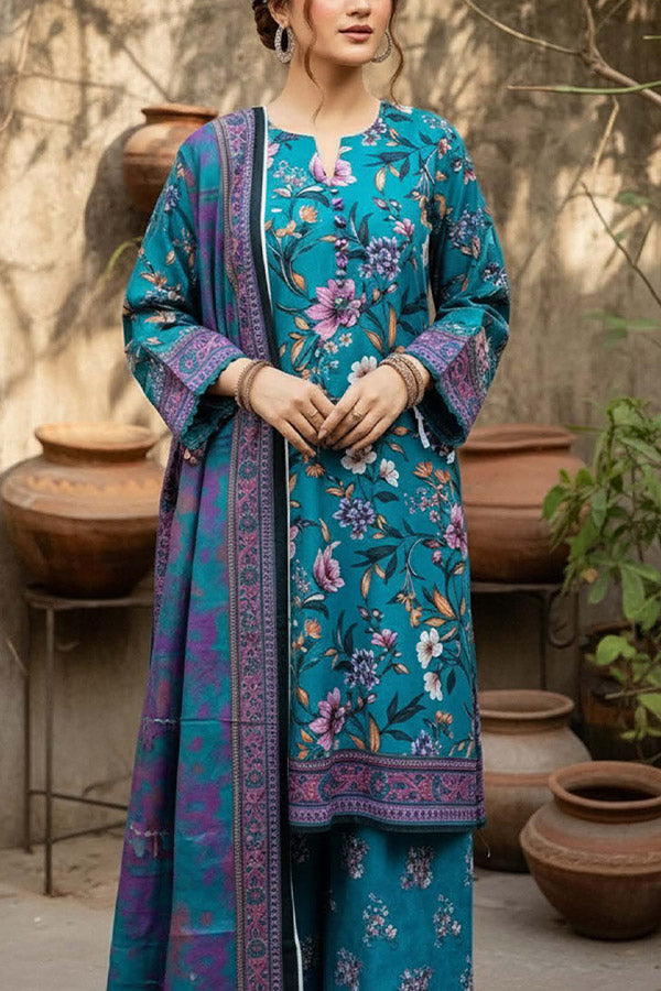 Sana & Sara Print Khaddar`25 D#255