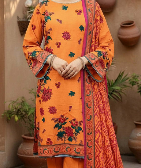 Sana & Sara Print Khaddar`25 D#257