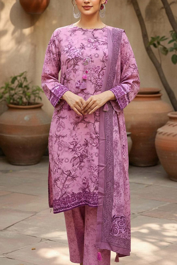 Sana & Sara Print Khaddar`25 D#260