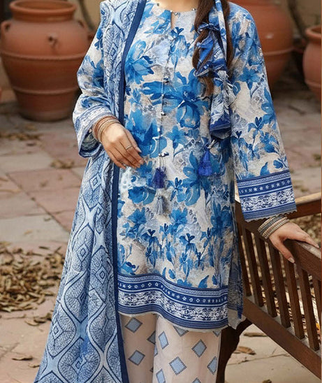 Sana & Sara Print Khaddar`25 D#268