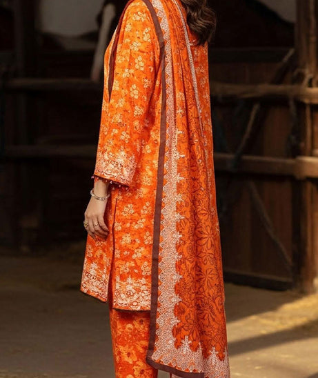 Sana & Sara Print Khaddar`25 D#274