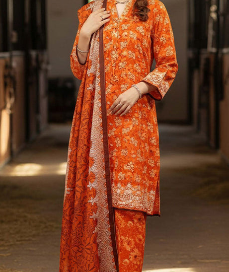 Sana & Sara Print Khaddar`25 D#274