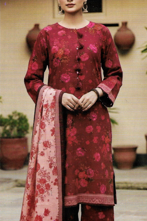 Sana & Sara Print Khaddar`25 D#276