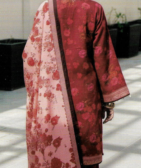 Sana & Sara Print Khaddar`25 D#276