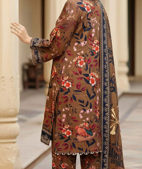 Sana & Sara Print Khaddar`25 D#278