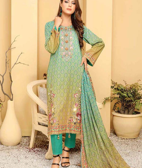 Sanam Saeed Emb Lawn'22 Vol-2 D#8