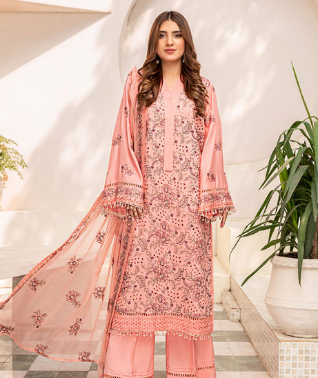 Sanam Saeed Emb Viscose`23 D#01