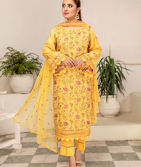 Sanam Saeed Emb Viscose`23 D#07