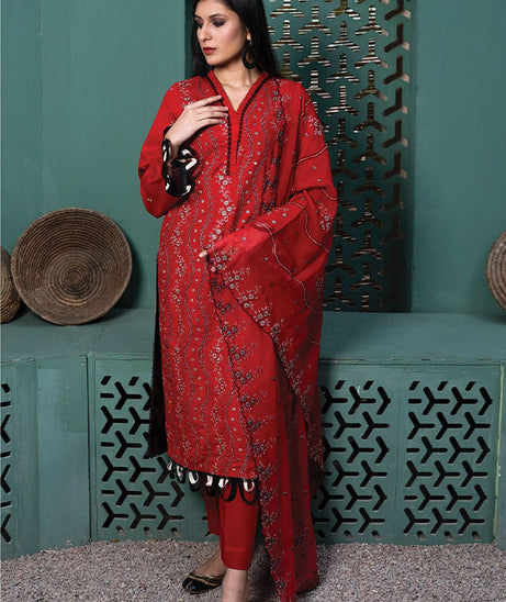 Sanam Saeed Karandi Lawn`23 D#01