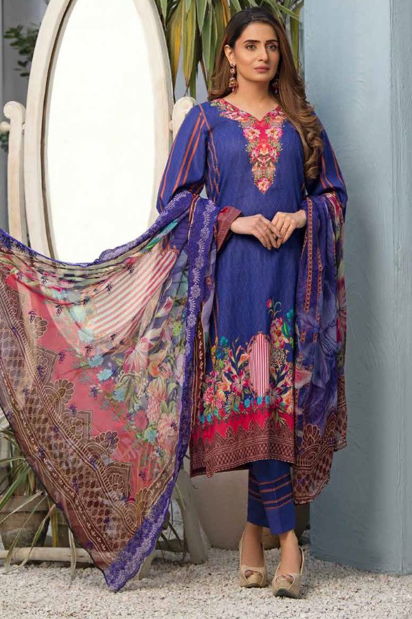 Sanam Saeed Lawn`21 Vol 1 D#9