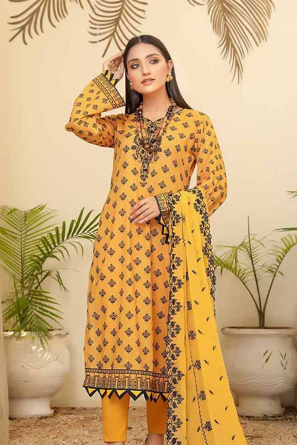 Sanam Saeed Rangoli Lawn'22 D#4