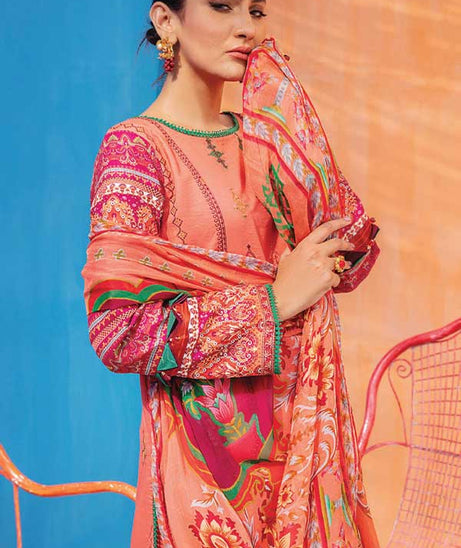 Sanam Saeed Rangoli Lawn'23 D#10