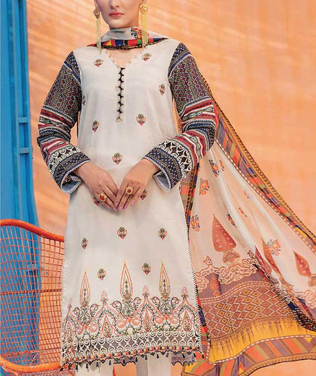 Sanam Saeed Rangoli Lawn'23 D#02