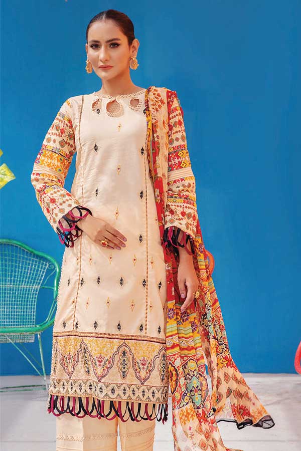 Sanam Saeed Rangoli Lawn'23 D#07