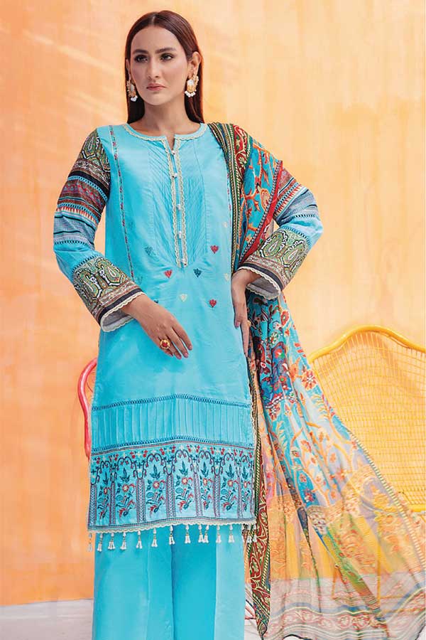 Sanam Saeed Rangoli Lawn'23 D#09