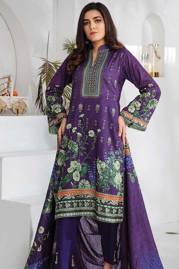 Sanam Saeed Slub Lawn`21 D#04 (Vol-2)