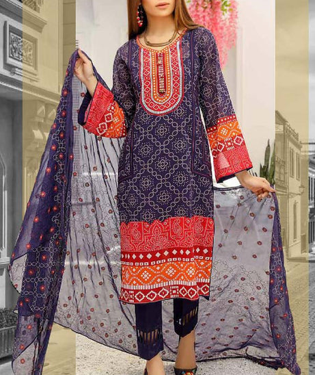 Sanam Saeed Swiss Lawn`21 D#01