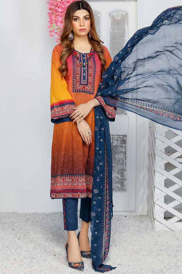 Sanam Saeed Swiss Lawn`21 D#06