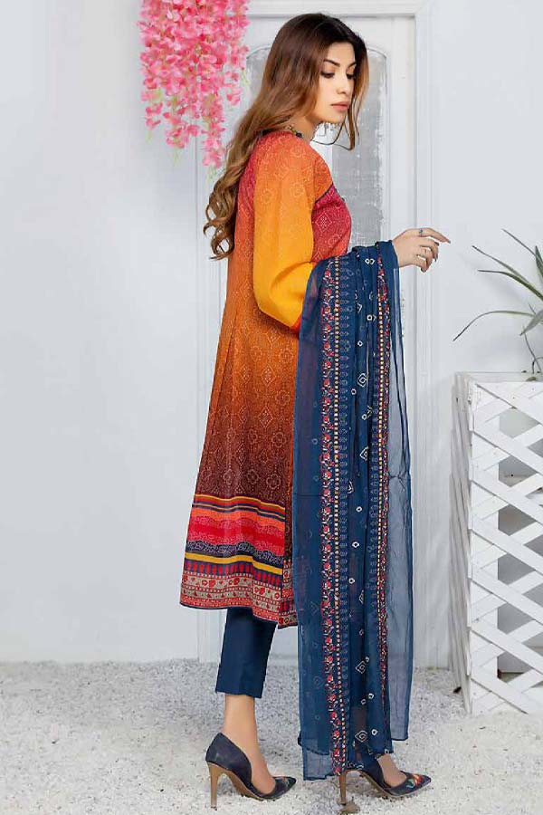 Sanam Saeed Swiss Lawn`21 D#06