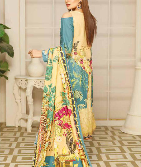 Sanam Saeed Linen Collection`20 D#04