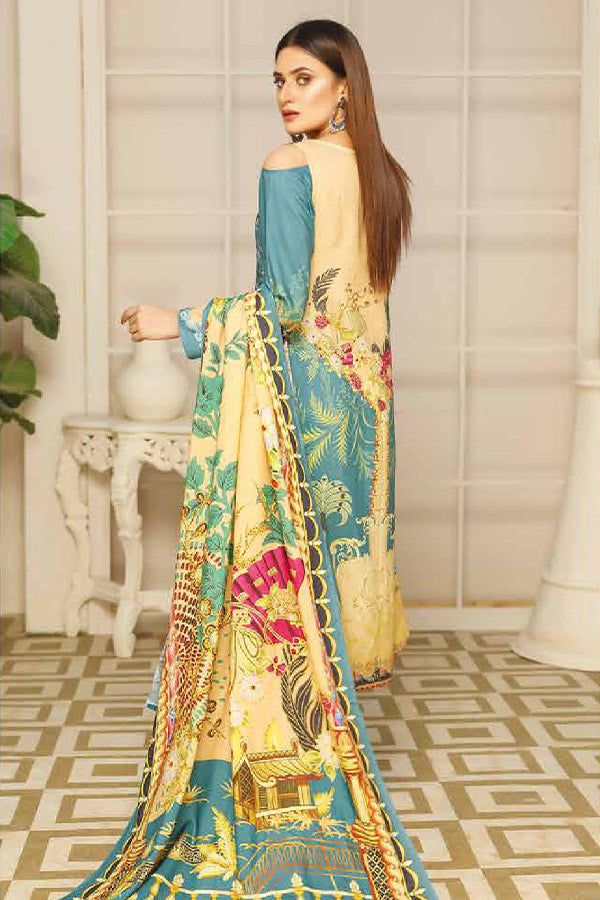Sanam Saeed Linen Collection`20 D#04