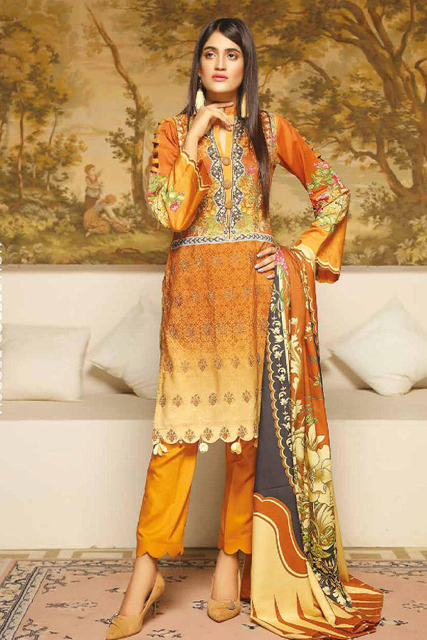 Sanam Saeed Linen Collection`20 D#08