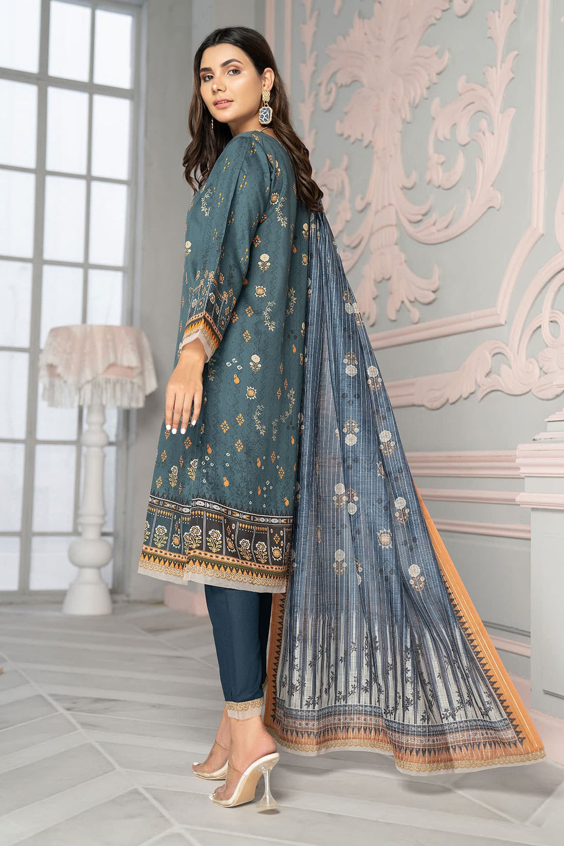 Sandali Emb Viscose`22 D#6971