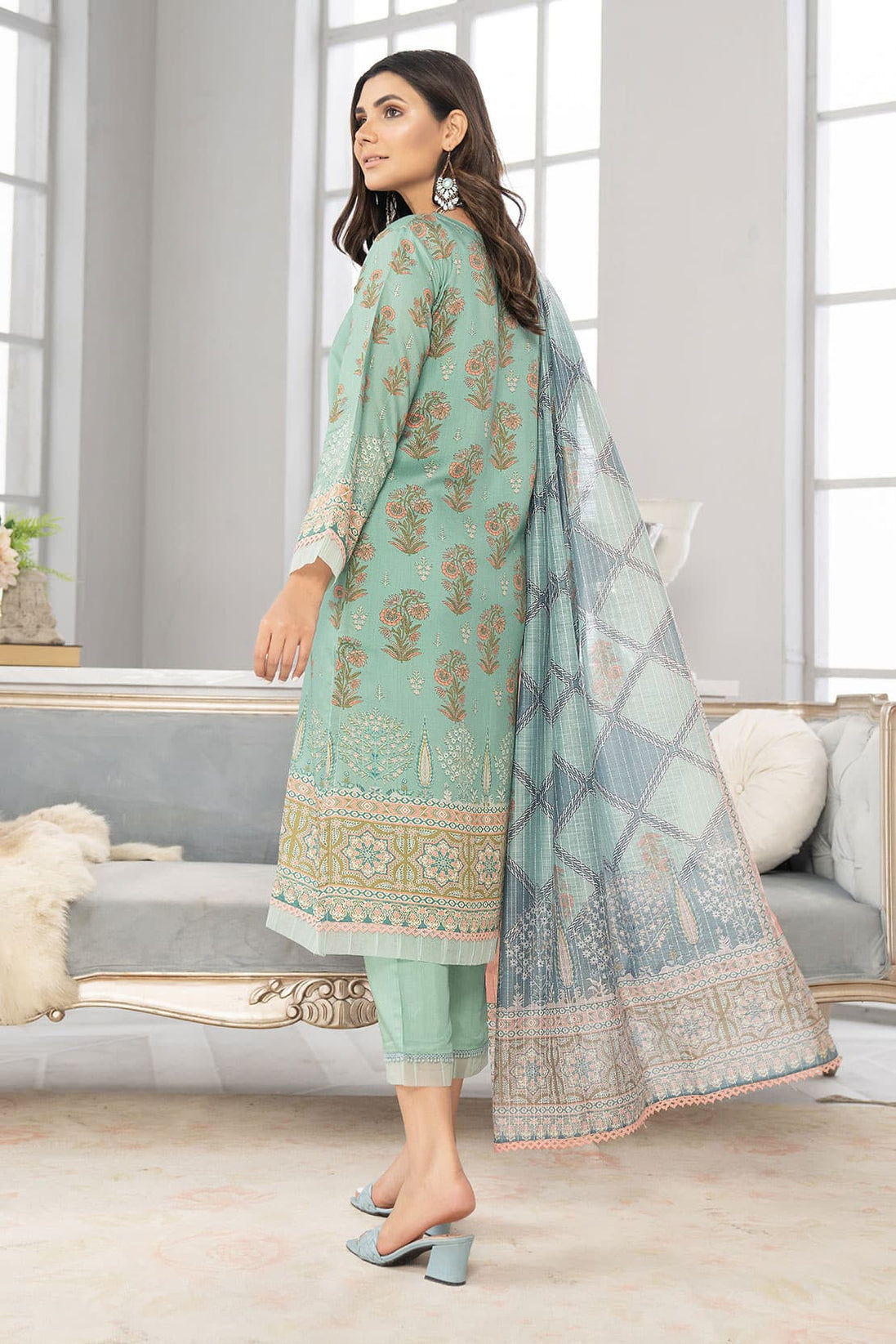 Sandali Emb Viscose`22 D#6976