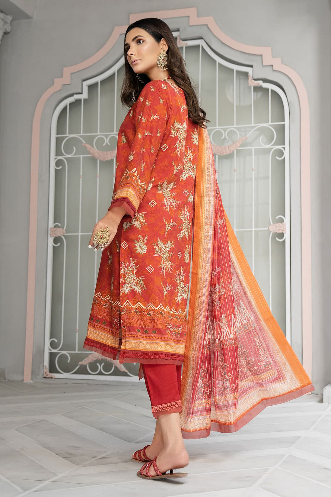 Sandali Emb Viscose`22 D#6977