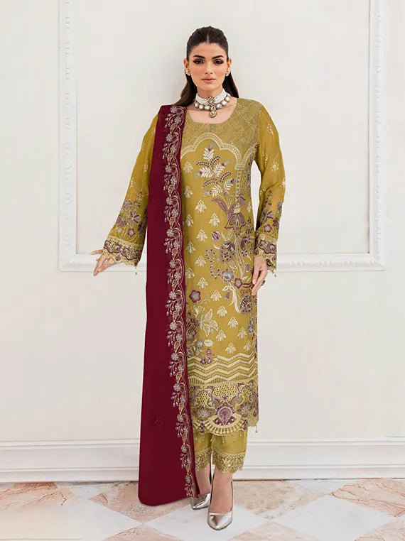 Ramsha Sangeet Chiffon`25 Vol-2 B#206
