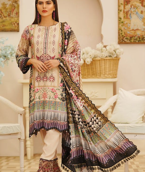 Sanoor Digital Print Linen`20 D#227